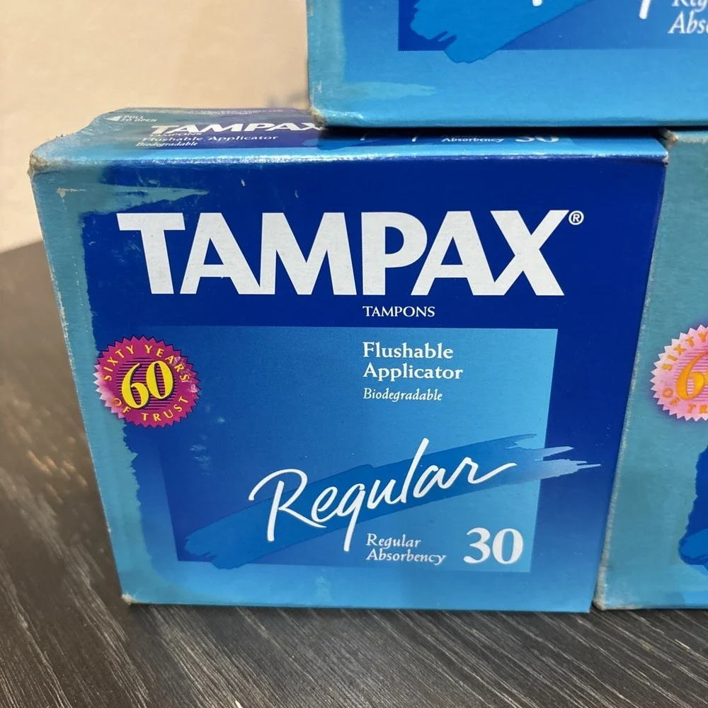 Tampax vintage 1997